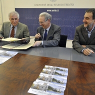 Da sinistra: Stefano Fantoni, Davide Bassi, Sandro Stringari